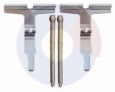 CARRAB BRAKE PARTS 2296 -  Комплектующие, колодки дискового тормоза
